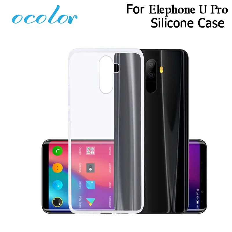 ocolor For Elephone U Pro Silicone Case 5.99Inch Soft Back Cover Protective TPU Case For Elephone U Pro Mobile Phone Accessories
ocolor For Elephone U Pro Silicone Case 5.99Inch Soft Back Cover Protective TPU Case For Elephone U Pro Mobile Phone Accessories