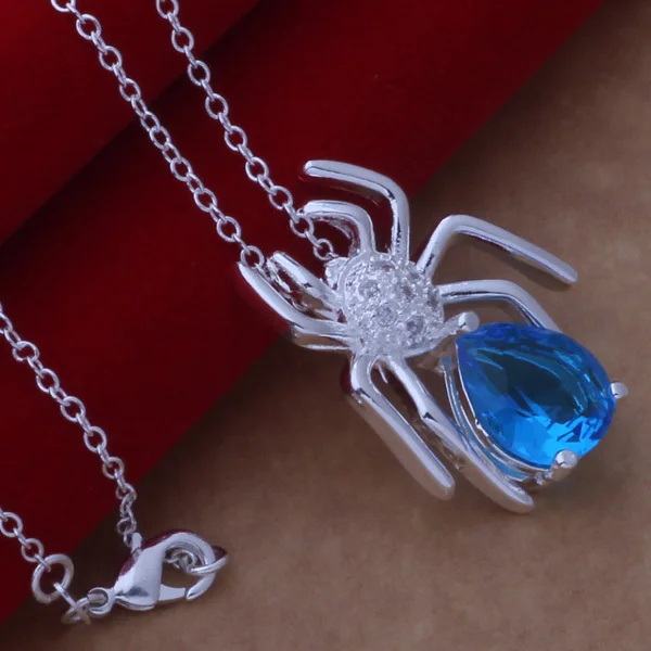 spider necklace silver plated vintage necklace women men jewelry findings wholesale as gift Chocker necklace jewelry AN709
spider necklace silver plated vintage necklace women men jewelry findings wholesale as gift Chocker necklace jewelry AN709