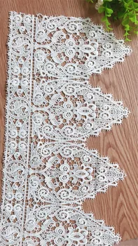 Off Wihte Extra Wide Venise Watersoluble Embroidered Fabric Lace Trim DIY Sewing Supplies Craft For Costume Decoration TEN YARDS
Off Wihte Extra Wide Venise Watersoluble Embroidered Fabric Lace Trim DIY Sewing Supplies Craft For Costume Decoration TEN YARDS