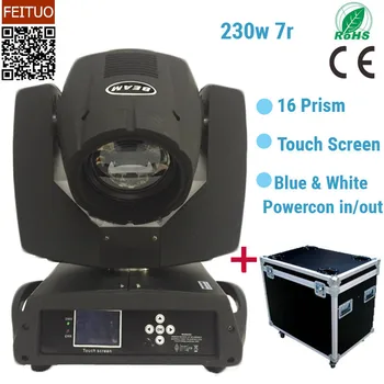 2pcs 230w 7r Sharpy Beam Moving Head Light with flight case Touch Screen DMX Control Stage DJ Disco Beam Moving Head Lights
2pcs 230w 7r Sharpy Beam Moving Head Light with flight case Touch Screen DMX Control Stage DJ Disco Beam Moving Head Lights