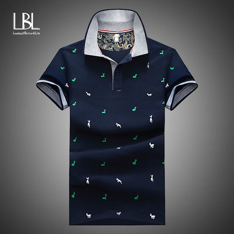Brand New Men's Polo Shirt High Quality Men Cotton Short Sleeve shirt Brands jerseys Summer Mens polo Shirts Deer Embroidery
Brand New Men's Polo Shirt High Quality Men Cotton Short Sleeve shirt Brands jerseys Summer Mens polo Shirts Deer Embroidery