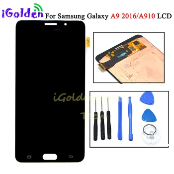 100% Tested working For SAMSUNG A9 2016 A910 LCD Display Touch Screen Digitizer FHD for Samsung A910 LCD Replacement
100% Tested working For SAMSUNG A9 2016 A910 LCD Display Touch Screen Digitizer FHD for Samsung A910 LCD Replacement