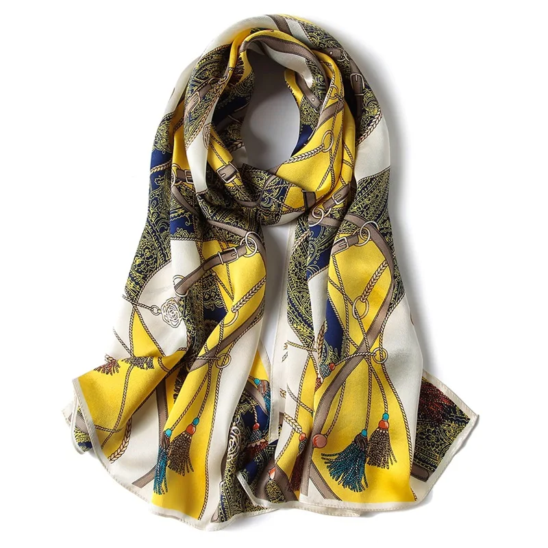 2019 New Women Spring Summer Luxury Satin Silk Long Scarf Scarves Female Fashion Shawls and Wraps Flower Printing Brand Design
2019 New Women Spring Summer Luxury Satin Silk Long Scarf Scarves Female Fashion Shawls and Wraps Flower Printing Brand Design