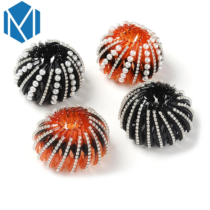 M MISM Girls Barrettes Womens Faux Pearl Jewelry Hair Claws Shining Ball Full Rhinestone Hairpins for Princess Hair Accessories
M MISM Girls Barrettes Womens Faux Pearl Jewelry Hair Claws Shining Ball Full Rhinestone Hairpins for Princess Hair Accessories