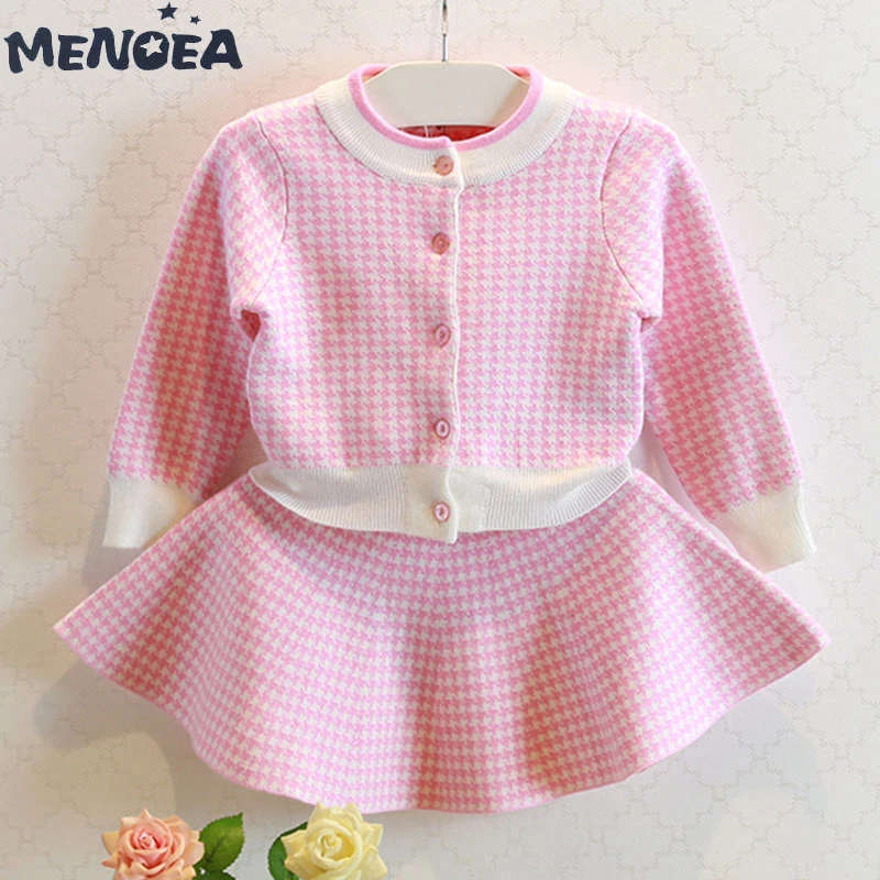 Menoea Girls Clothing Sets Fashion New Plaid Pattern Suits Spring Autumn Long Sleeve Jackets+Skirt 2Pcs for 3-7T Kids Suits
Menoea Girls Clothing Sets Fashion New Plaid Pattern Suits Spring Autumn Long Sleeve Jackets+Skirt 2Pcs for 3-7T Kids Suits