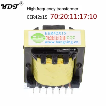 YDT EER42x15 70:20:11:17:10 argon arc welding machine high voltage arc plate high frequency transformer Auxiliary power transfor
YDT EER42x15 70:20:11:17:10 argon arc welding machine high voltage arc plate high frequency transformer Auxiliary power transfor