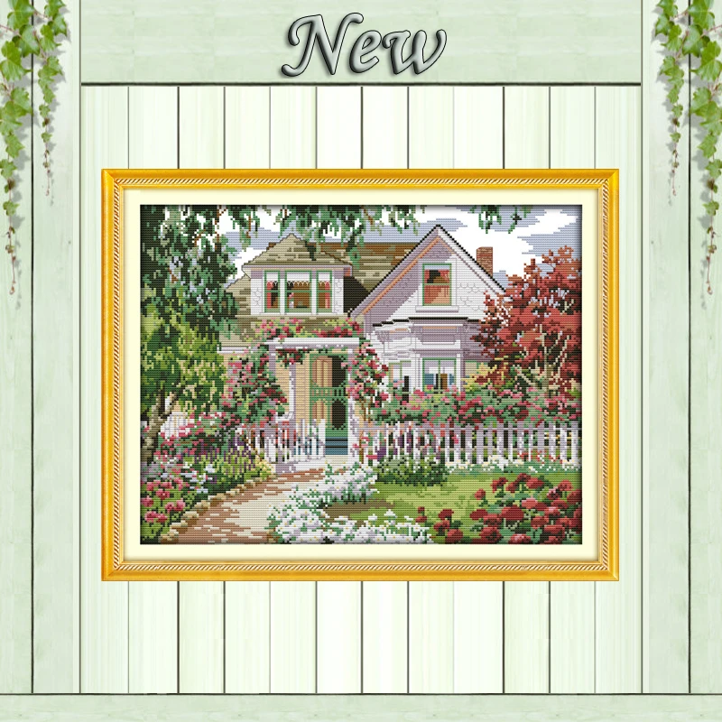 Europe home Garden Villa Scenery painting,Counted printed on canvas DMC 14CT 11CT DIY Cross Stitch Needlework kit Embroidery Set
Europe home Garden Villa Scenery painting,Counted printed on canvas DMC 14CT 11CT DIY Cross Stitch Needlework kit Embroidery Set