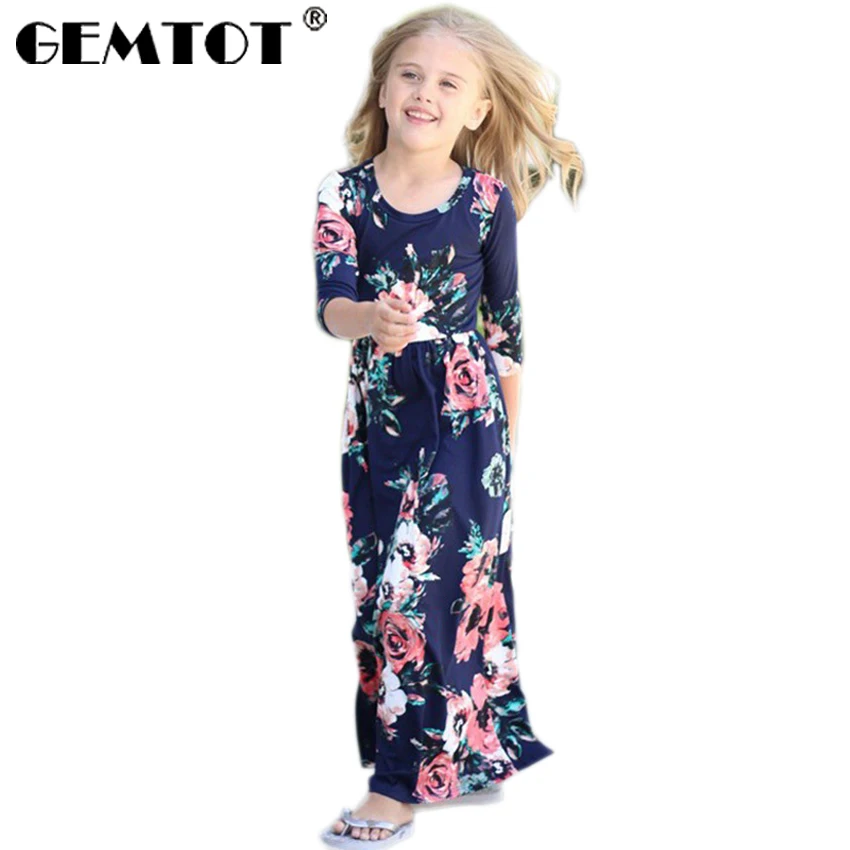 2019 new Long Dress Fashion Trend Bohemian Dress for Girls Beach Tunic Floral Autumn Maxi Dresses Kids Party Princess Dresses k1
2019 new Long Dress Fashion Trend Bohemian Dress for Girls Beach Tunic Floral Autumn Maxi Dresses Kids Party Princess Dresses k1