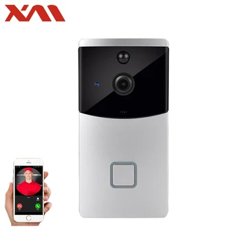 Smart Video doorbell camera wifi HD 720P wireless doorbell Night Vision Two-Way Audio PIR security system Intercom SD Card Slot
Smart Video doorbell camera wifi HD 720P wireless doorbell Night Vision Two-Way Audio PIR security system Intercom SD Card Slot
