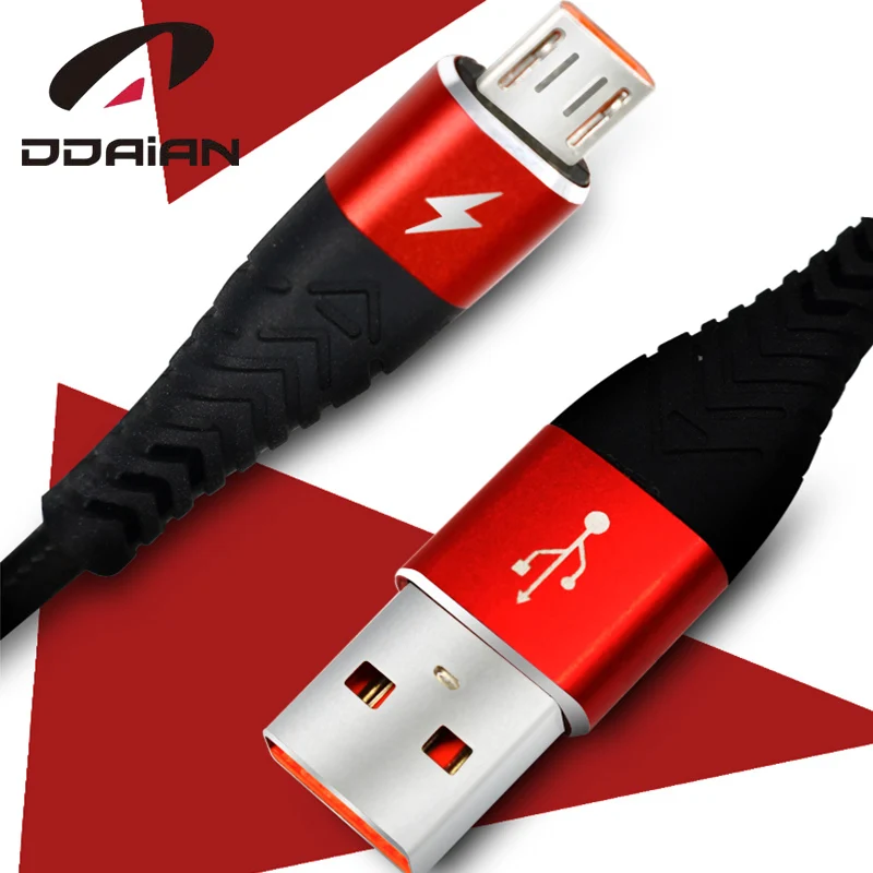 Ddaian Micro USB Cable for Samsung Galaxy S9 Note 9 5A Usb Cable Support PD 60W QC3.0 Quick Charge Type-C Devices
Ddaian Micro USB Cable for Samsung Galaxy S9 Note 9 5A Usb Cable Support PD 60W QC3.0 Quick Charge Type-C Devices