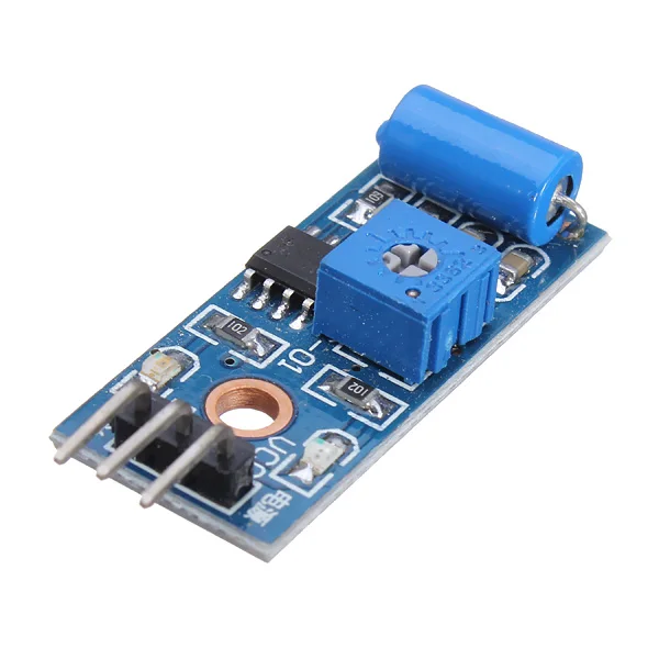 Нормально замкнутый модуль вибродатчика тревоги Вибровыключатель SW420 для Arduino