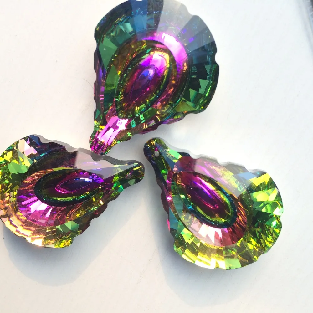 Rainbow AB 10pcs 63mm Crystal chandelier Prism pendants,Crystal lighting Parts fengshui decoration home DIY Kawaii craft
Rainbow AB 10pcs 63mm Crystal chandelier Prism pendants,Crystal lighting Parts fengshui decoration home DIY Kawaii craft