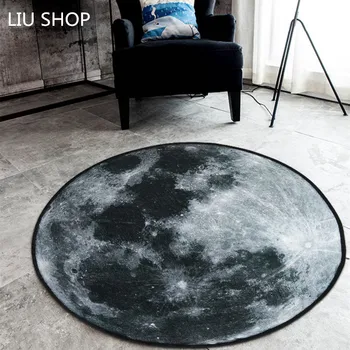 LIU Nordic trend round suede carpet living room bedroom mat Planet earth moon rug bath fashion 60/80/100/120/150/180cm
LIU Nordic trend round suede carpet living room bedroom mat Planet earth moon rug bath fashion 60/80/100/120/150/180cm