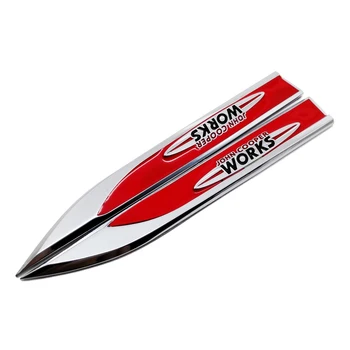 2pcs For MINI Cooper R50 R52 R53 R55 R56 R57 R58 R59 R60 R61 R62 F55 F56 Car Side Fender Rear Trunk Emblem Badge Sticker Decals
2pcs For MINI Cooper R50 R52 R53 R55 R56 R57 R58 R59 R60 R61 R62 F55 F56 Car Side Fender Rear Trunk Emblem Badge Sticker Decals