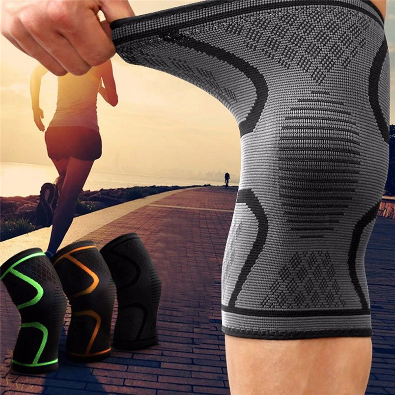 Knee Pads Knee Protector Knee Sleeve Compression Brace Support For Sport Joint Pain Arthritis Relief Joelheira dizlik #FS#4AG30 (1)