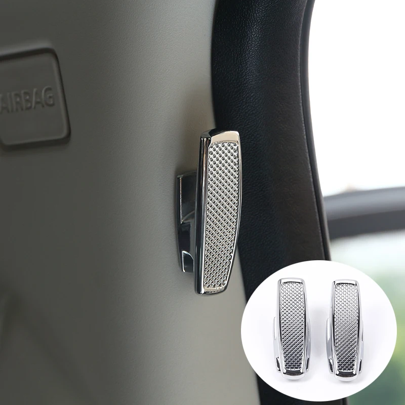 2 Pcs Aluminum Alloy Clothes Hook Trim For Land Rover Range Rover Vogue For Found Sports Discovery 5 LR5 Car Accessories
2 Pcs Aluminum Alloy Clothes Hook Trim For Land Rover Range Rover Vogue For Found Sports Discovery 5 LR5 Car Accessories