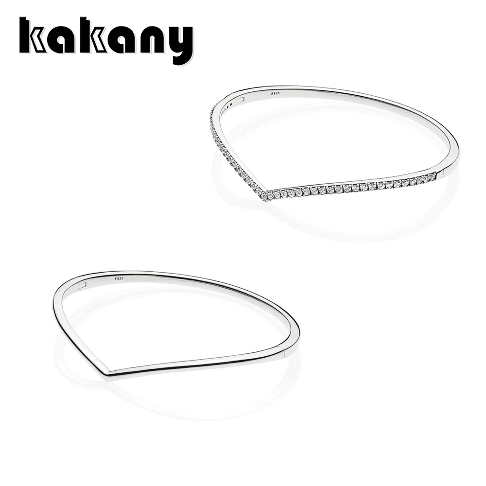 KAKANY New Genuine Unique Fashion Exquisite Perfect Shiny Diamond Bracelet Women's 925 Sterling Silver DIY Fashion Jewelry
KAKANY New Genuine Unique Fashion Exquisite Perfect Shiny Diamond Bracelet Women's 925 Sterling Silver DIY Fashion Jewelry