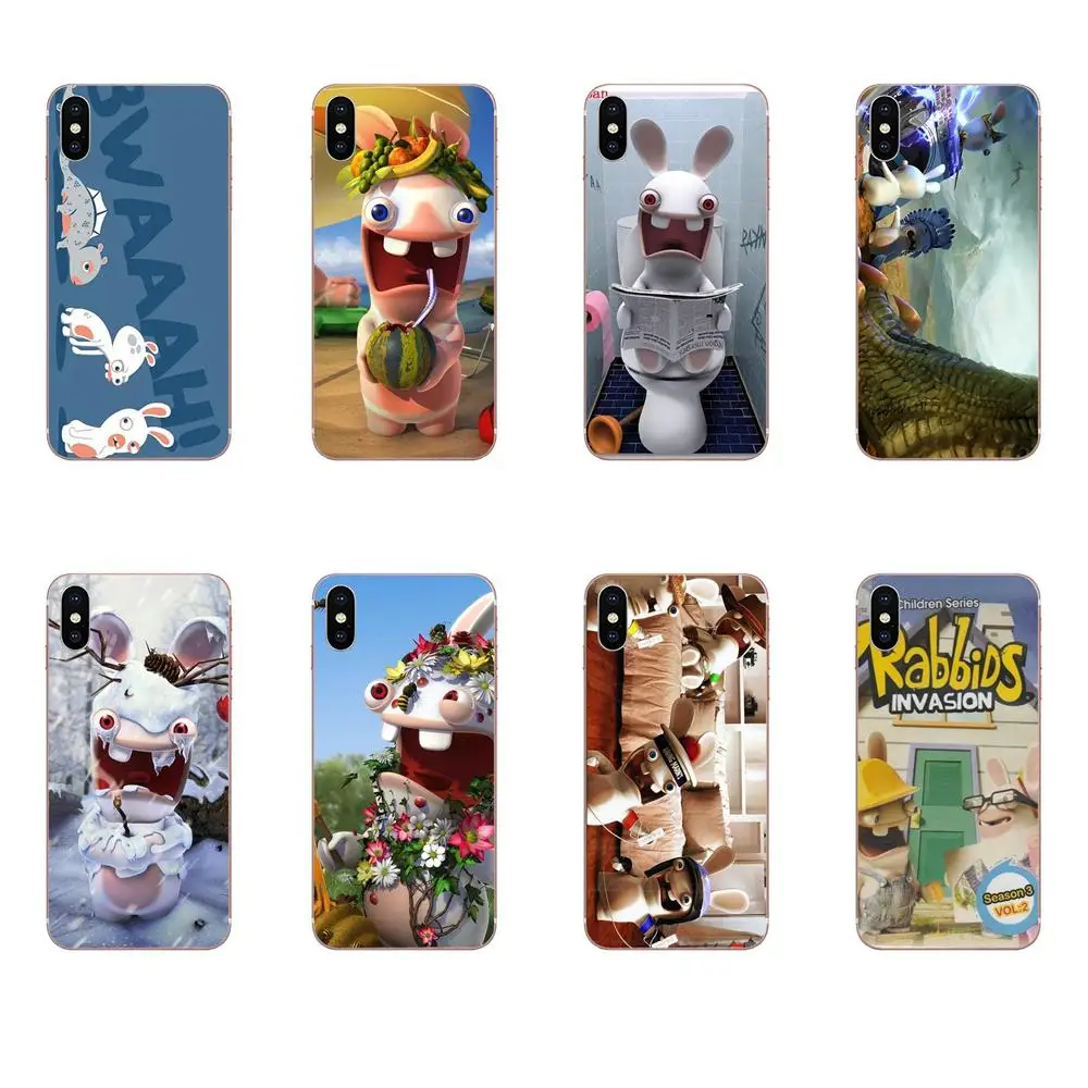 Soft Accessories Case Cute Rayman Raving Rabbids For Xiaomi Mi3 Mi4 Mi4C Mi4i Mi5 Mi 5S 5X 6 6X A1 Max Mix 2 Note 3 4 | Мобильные