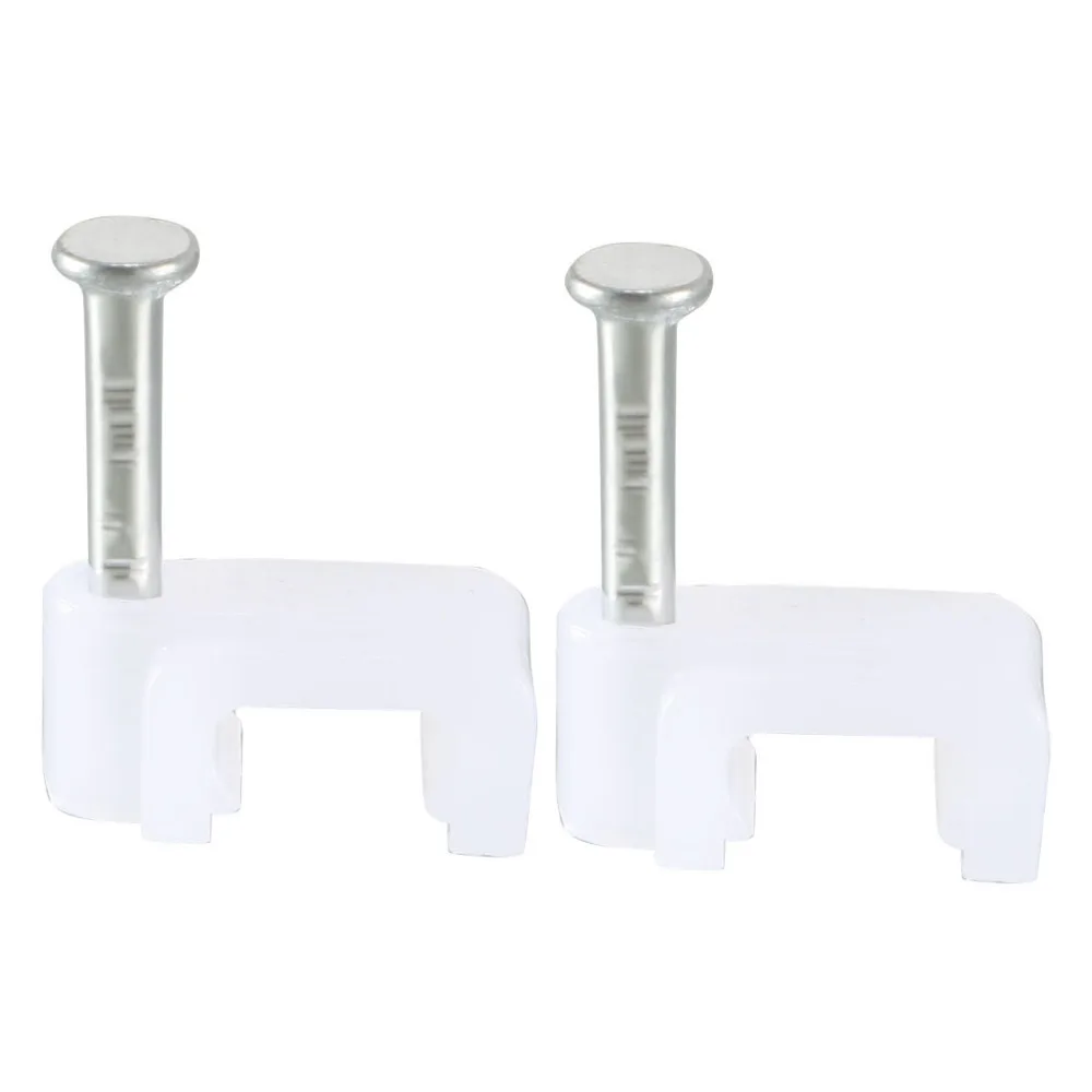 Uxcell 200pcs Flat Circle Cable Clip Nail Coaxial Tacks Wire Clips 10mm 12mm 5mm 6mm 7mm White for Securing Wire to Walls
Uxcell 200pcs Flat Circle Cable Clip Nail Coaxial Tacks Wire Clips 10mm 12mm 5mm 6mm 7mm White for Securing Wire to Walls