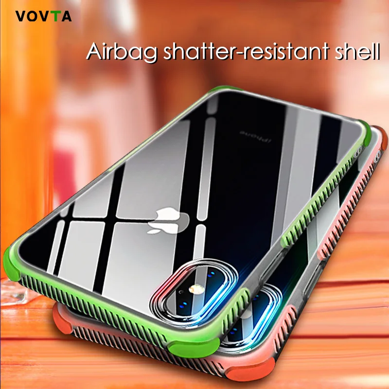 Fashion Anti-knock Case for iphone XR X XS Max Transparent soft TPU case for iphone 6 6s 7 8 7plus Shockproof Protective shell
Fashion Anti-knock Case for iphone XR X XS Max Transparent soft TPU case for iphone 6 6s 7 8 7plus Shockproof Protective shell