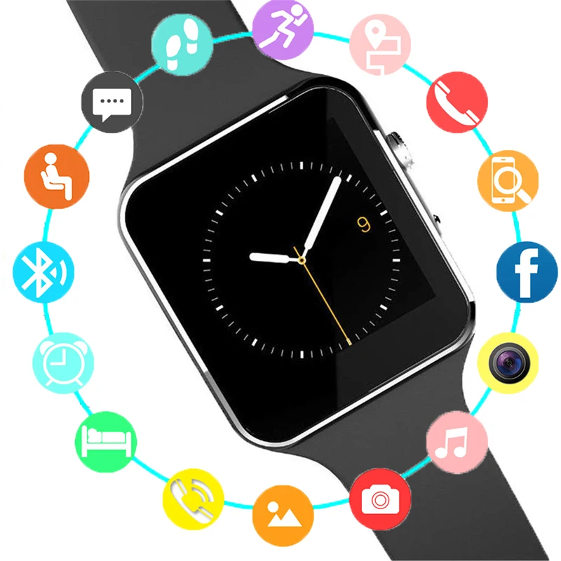 2019 Smart Watch X6 with Camera Touch Screen Support SIM TF Card Bluetooth Men Women Smartwatch for iPhone Xiaomi Android Phone
2019 Smart Watch X6 with Camera Touch Screen Support SIM TF Card Bluetooth Men Women Smartwatch for iPhone Xiaomi Android Phone
