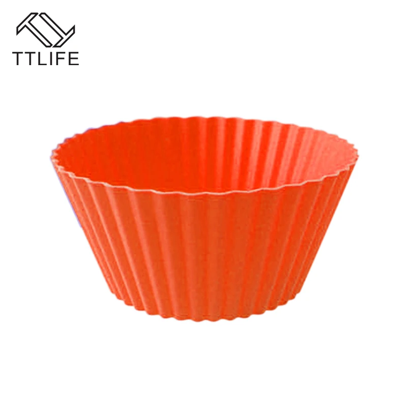 TTLIFE 10pcs/set 8 Colors Silicone Cake Cupcake Liner Baking Cup Mold Muffin Round Cup Cake Tool Bakeware Baking Pastry Tools
TTLIFE 10pcs/set 8 Colors Silicone Cake Cupcake Liner Baking Cup Mold Muffin Round Cup Cake Tool Bakeware Baking Pastry Tools