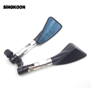 8 10mm Universal Motorcycle Mirror CNC Aluminum Rearview Side Mirrors FOR Honda hornet 900 tmax 500 vt750 benelli 302 xt660
8 10mm Universal Motorcycle Mirror CNC Aluminum Rearview Side Mirrors FOR Honda hornet 900 tmax 500 vt750 benelli 302 xt660