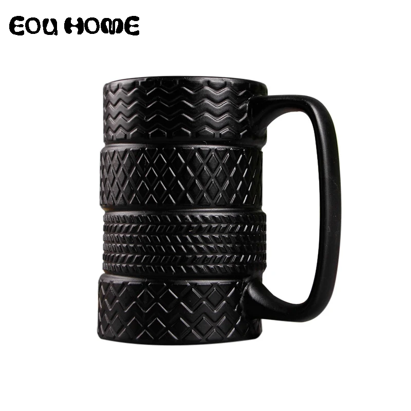 300ml Creative Tire Style Mugs Large Capacity Ceramic Mack Cups Personality Milk Tea Coffee Mug Non-slip Office / Home Water Cup
300ml Creative Tire Style Mugs Large Capacity Ceramic Mack Cups Personality Milk Tea Coffee Mug Non-slip Office / Home Water Cup