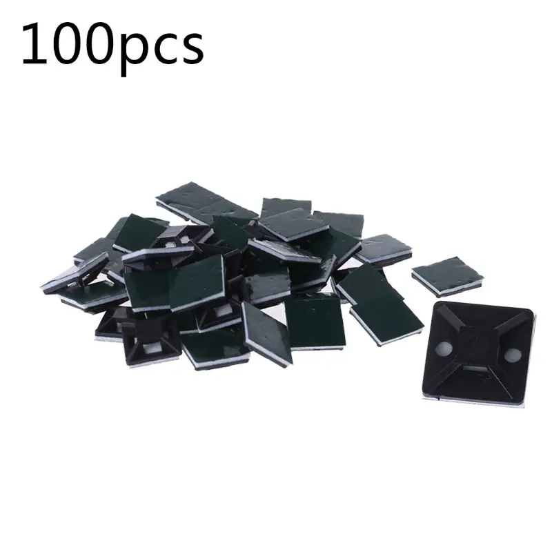 100Pcs black Zip Tie car Cable Wire Removable Self Adhesive Wall Holder Mount Clip/Clamp 3 Size for Choose
100Pcs black Zip Tie car Cable Wire Removable Self Adhesive Wall Holder Mount Clip/Clamp 3 Size for Choose