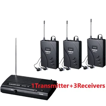 Upgraded Takstar wpm-100 / wpm100 UHF Stage Wireless Monitor System In-Ear earphone Wireless Stereo 1 Transmitter +3 Receivers
Upgraded Takstar wpm-100 / wpm100 UHF Stage Wireless Monitor System In-Ear earphone Wireless Stereo 1 Transmitter +3 Receivers