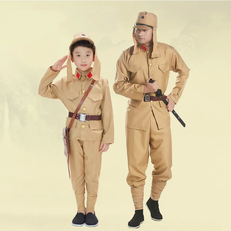 Japanese Soldier Uniform Da Zuo's Clothing 2nd World War Millitary Uniform Japan Anti Japanese Soldiers Stage Costumes
Japanese Soldier Uniform Da Zuo's Clothing 2nd World War Millitary Uniform Japan Anti Japanese Soldiers Stage Costumes