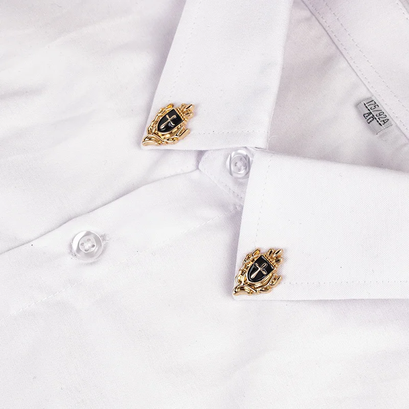 Vintage Cross Crown Shield Brooch Pin Medal Suit Shirt Collar Corner Buckle Metal Needle Lapel Pins Men Women Accessories Gifts
Vintage Cross Crown Shield Brooch Pin Medal Suit Shirt Collar Corner Buckle Metal Needle Lapel Pins Men Women Accessories Gifts
