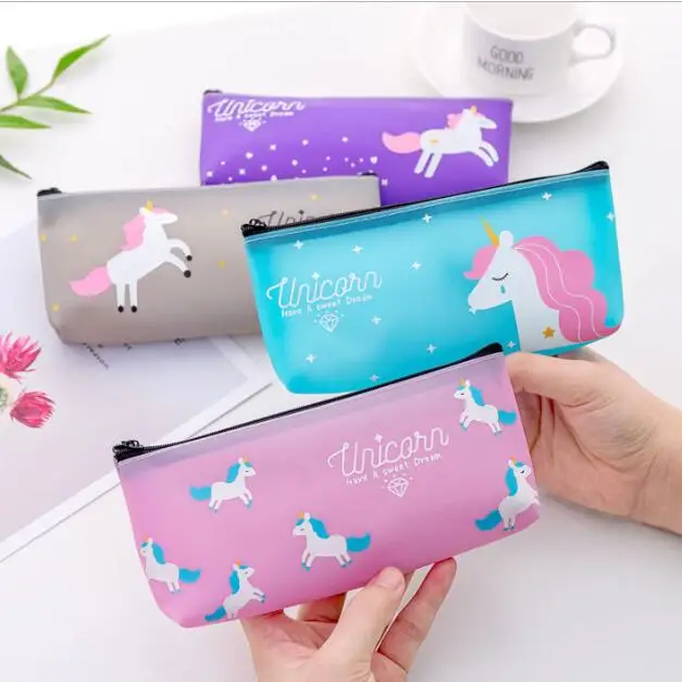 1 Piece Kawaii Pretty Unicorn Pencil Bag Creative Cartoon Animal Flamingo Pencil Case For Kids School Office Stationery
1 Piece Kawaii Pretty Unicorn Pencil Bag Creative Cartoon Animal Flamingo Pencil Case For Kids School Office Stationery