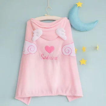 1 Pc Lovely Plush Toy Cartoon Cardcaptor Sakura Soft Cloak Warm Nap Blanket Birthday Plush Toy Gift
1 Pc Lovely Plush Toy Cartoon Cardcaptor Sakura Soft Cloak Warm Nap Blanket Birthday Plush Toy Gift