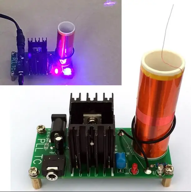 DIY Mini Tesla Coil Module Unassembled 15W DC 15-24V 2A Plasma Speaker Electronic Kit
DIY Mini Tesla Coil Module Unassembled 15W DC 15-24V 2A Plasma Speaker Electronic Kit