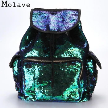 MOLAVE backpack high quality fashion Double Color Sequins Girls Soft Fashion School Bag Shell type backpack laptop JAN4
MOLAVE backpack high quality fashion Double Color Sequins Girls Soft Fashion School Bag Shell type backpack laptop JAN4