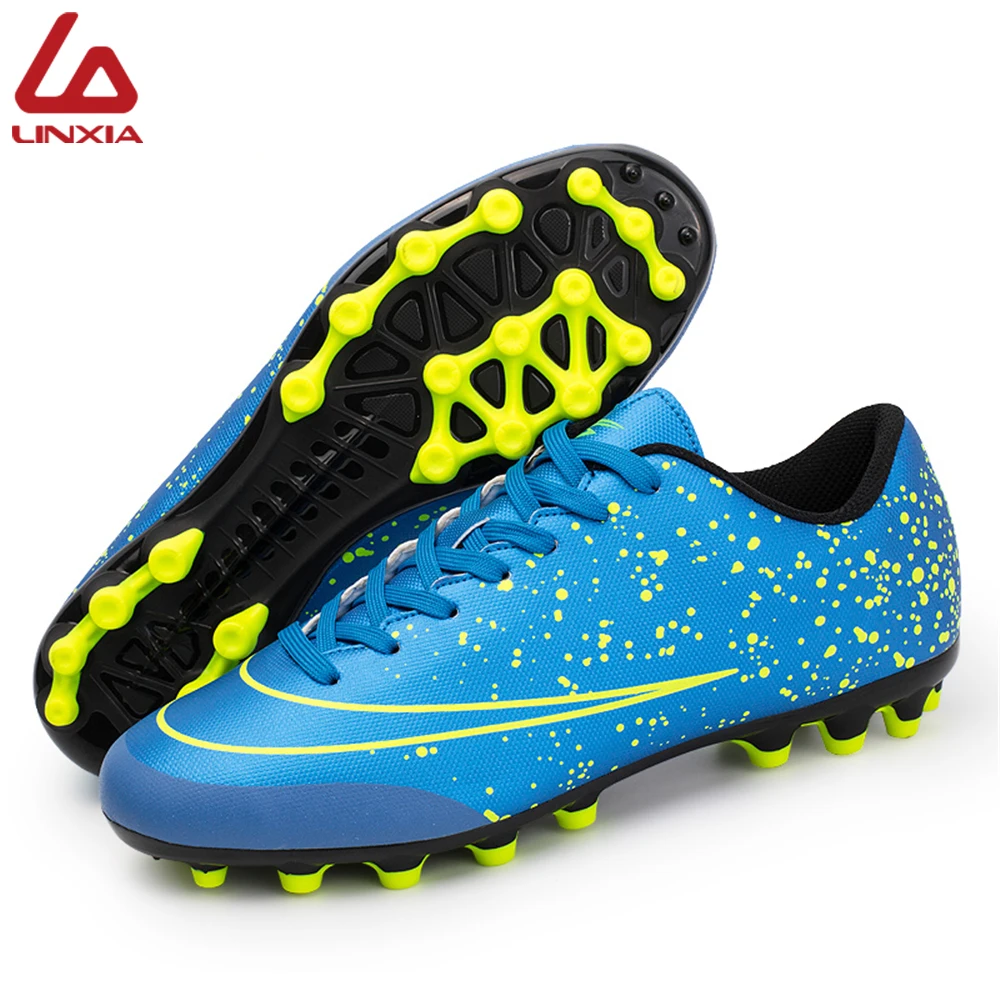 Professional Training Soccer Shoes Outdoor Grass AG Football Nails Non-slip Sneakers Men Women Football Shoes chuteira futebol
Professional Training Soccer Shoes Outdoor Grass AG Football Nails Non-slip Sneakers Men Women Football Shoes chuteira futebol