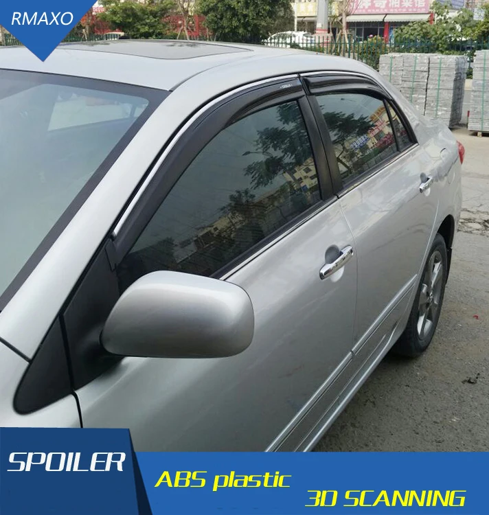 Para TOYOTA Corolla de ventana de plástico visera ventilación sombras sol lluvia Deflector para Corolla Auto ACCESORIOS 4 unids/set 2007- 2013
Para TOYOTA Corolla de ventana de plástico visera ventilación sombras sol lluvia Deflector para Corolla Auto ACCESORIOS 4 unids/set 2007- 2013