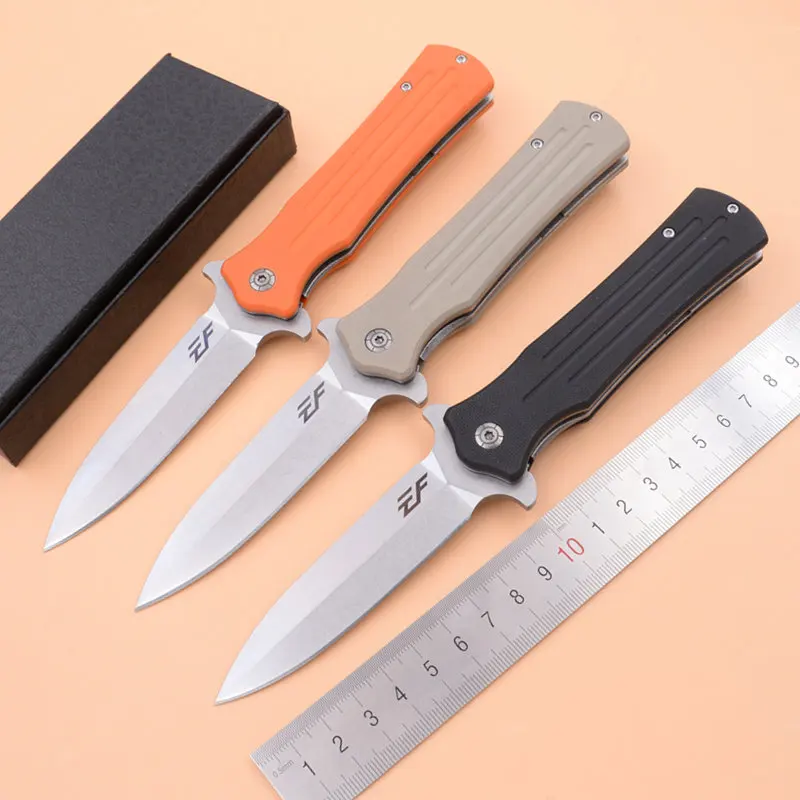 JUFULE 1942 ball bearing filpper D2 Blade G10 steel handle Folding Outdoor Survival EDC Tool camping hunt cleaver Kitchen Knife
JUFULE 1942 ball bearing filpper D2 Blade G10 steel handle Folding Outdoor Survival EDC Tool camping hunt cleaver Kitchen Knife