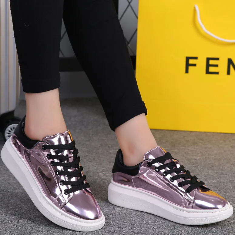 Bling Sneakers Running Shoes Women Casual Shoes Ladies Creepers Flats Outdoor Breathable Walking Footwear Chaussures Femme
Bling Sneakers Running Shoes Women Casual Shoes Ladies Creepers Flats Outdoor Breathable Walking Footwear Chaussures Femme