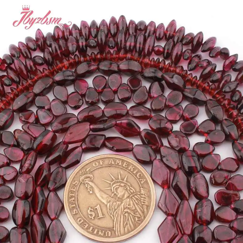 Rondelle Coin Freefrom Potato Beads Dark Red Garnet Natural Stone Loose Beads For Women DIY Necklace Bracelet Jewelry Making 15"
Rondelle Coin Freefrom Potato Beads Dark Red Garnet Natural Stone Loose Beads For Women DIY Necklace Bracelet Jewelry Making 15"