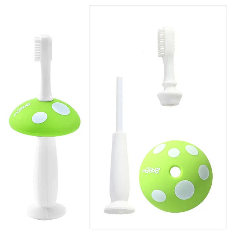 Newborn Silicone Brush Teeth Dental Care Soft Infant Training Toothbrushes Mushroom Silicone Kids Teether Training Tooth Brushes
Newborn Silicone Brush Teeth Dental Care Soft Infant Training Toothbrushes Mushroom Silicone Kids Teether Training Tooth Brushes