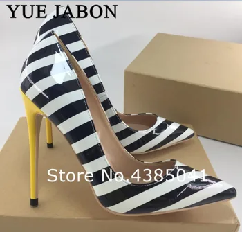 YUE JABON 2019 New Shoes Women Zebra Black White Stripe Elegant high heels Wedding Shoe 35-43 Big Size Top Quality Nice Shoes
YUE JABON 2019 New Shoes Women Zebra Black White Stripe Elegant high heels Wedding Shoe 35-43 Big Size Top Quality Nice Shoes