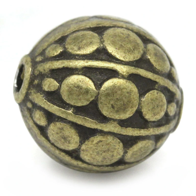 DoreenBeads Spacer Beads Round Ball Antique Bronze Stripe & Dot Carved 10x9mm,Hole:Approx 1.5mm.30PCs (K02720), yiwu
DoreenBeads Spacer Beads Round Ball Antique Bronze Stripe & Dot Carved 10x9mm,Hole:Approx 1.5mm.30PCs (K02720), yiwu