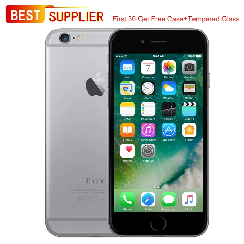 Original Unlocked APPLE iPhone 6 Smartphone - 16GB/64GB/128GB, 4.7 inch, 4G LTE, Fingerprint, Looks Like New, 1 Year Warranty
Original Unlocked APPLE iPhone 6 Smartphone - 16GB/64GB/128GB, 4.7 inch, 4G LTE, Fingerprint, Looks Like New, 1 Year Warranty