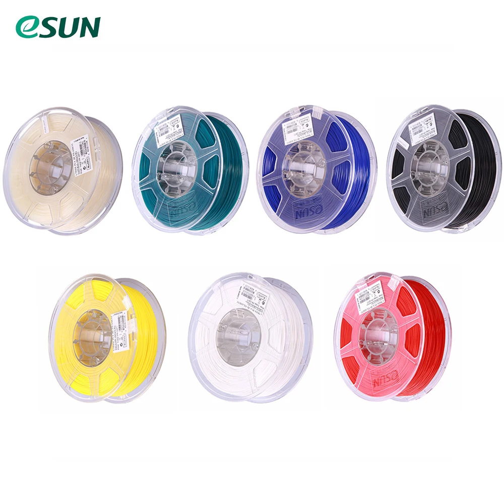 

PLA Filament 1.75mm 1kg 3D Printer Filament Corn Grain Refining Material 1KG Spool (2.2lbs) White Consumables Material Refills