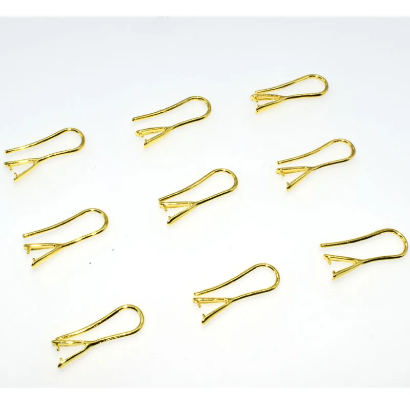 Free Shipping Wholesale 100PCS Lot Gold Color Jewelry Findings Pinch Bail Hook Earring Ear Wires For Crystal Beads
Free Shipping Wholesale 100PCS Lot Gold Color Jewelry Findings Pinch Bail Hook Earring Ear Wires For Crystal Beads