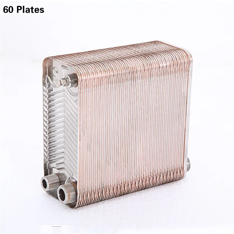 200L/min Large flow heat exchanger 60 Plates wort chiller brazed plate Draft beer wort chiller Food grade SUS304 for homebrew
200L/min Large flow heat exchanger 60 Plates wort chiller brazed plate Draft beer wort chiller Food grade SUS304 for homebrew