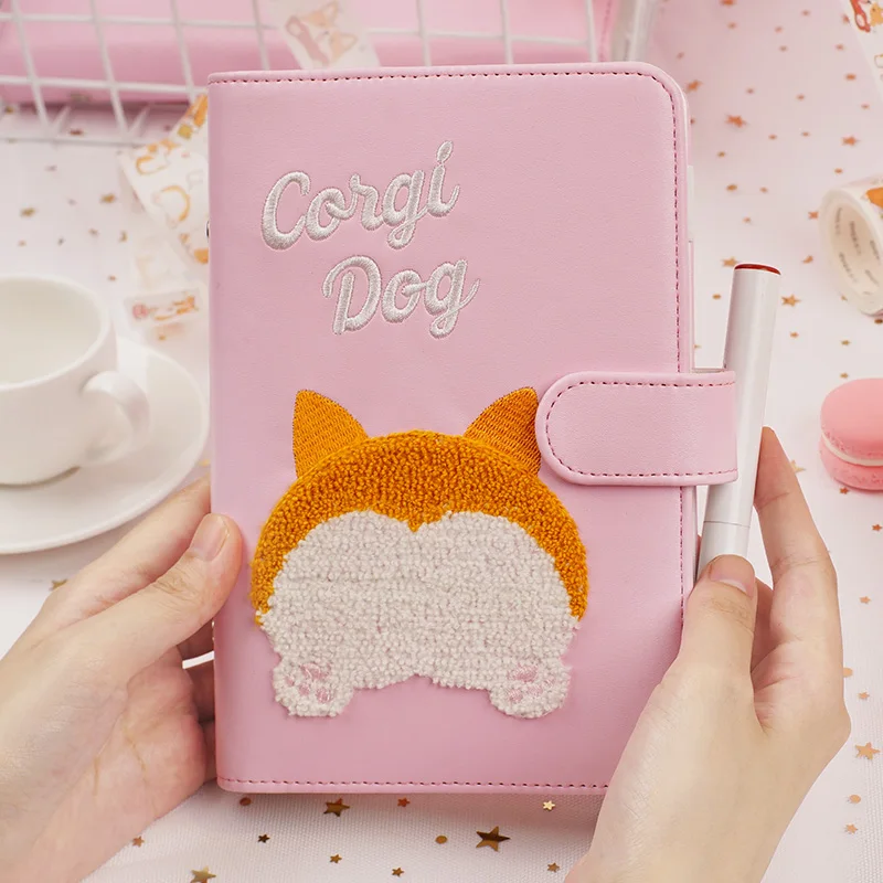 A5 2019 New Trend Notebook Kawaii Cute Animal Corgi Personalized Diary Planner notepad Agenda School Stationery Supplies Gift
A5 2019 New Trend Notebook Kawaii Cute Animal Corgi Personalized Diary Planner notepad Agenda School Stationery Supplies Gift
