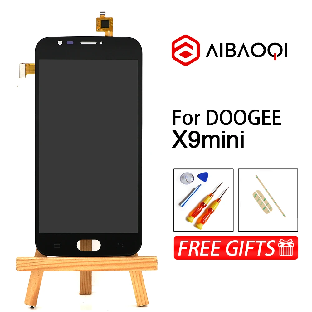 AiBaoQi New Original 5.0 inch Touch Screen +1280X720 LCD Display Assembly Replacement For Doogee X9 mini Phone
AiBaoQi New Original 5.0 inch Touch Screen +1280X720 LCD Display Assembly Replacement For Doogee X9 mini Phone